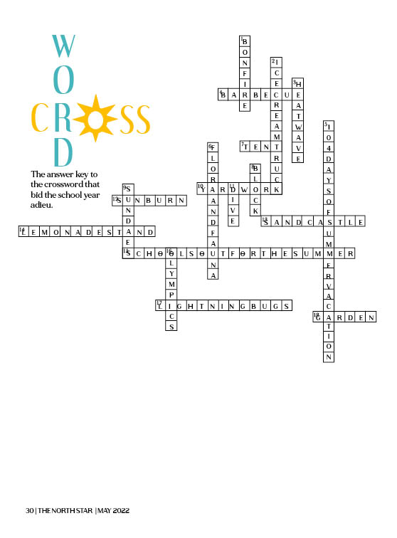 May 2022 Issue Crossword Answers